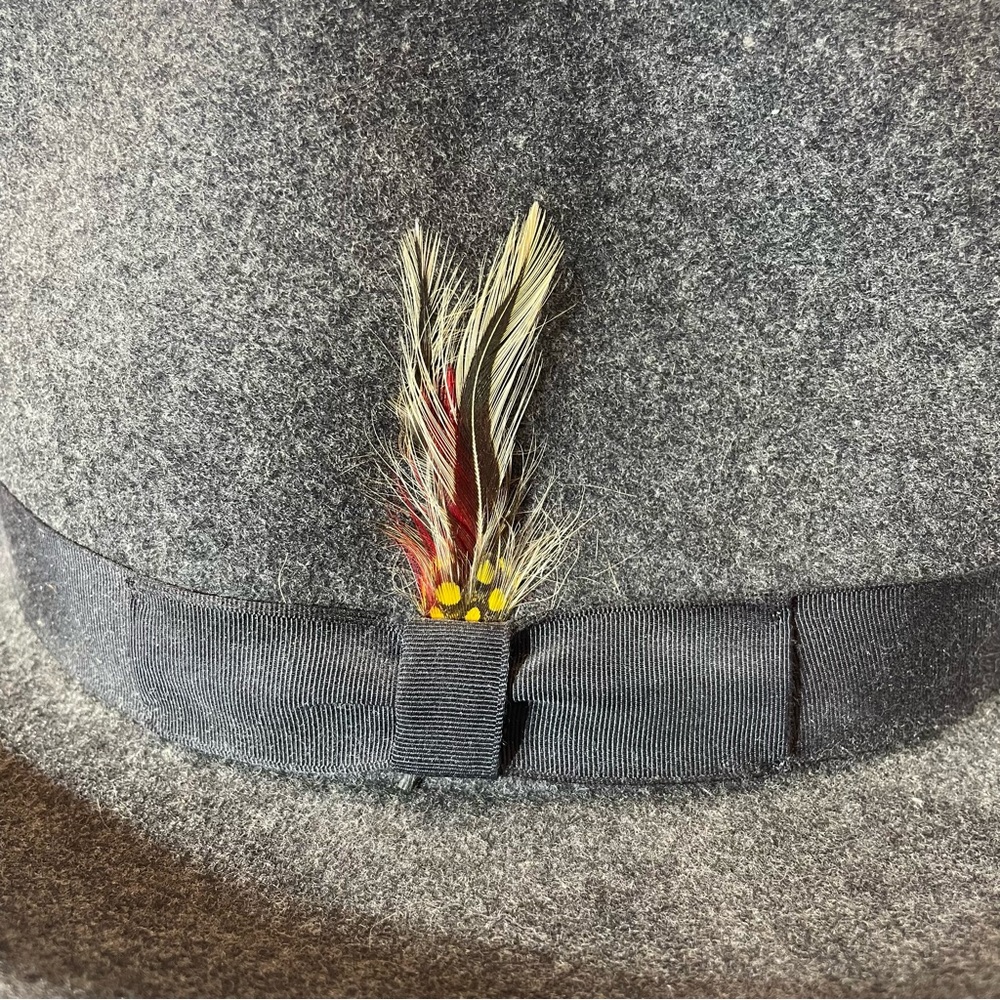 Pendleton Gray Wool Fedora Brand New Condition! - image 2